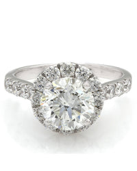 2.01ct Diamond Solitaire Engagement Ring