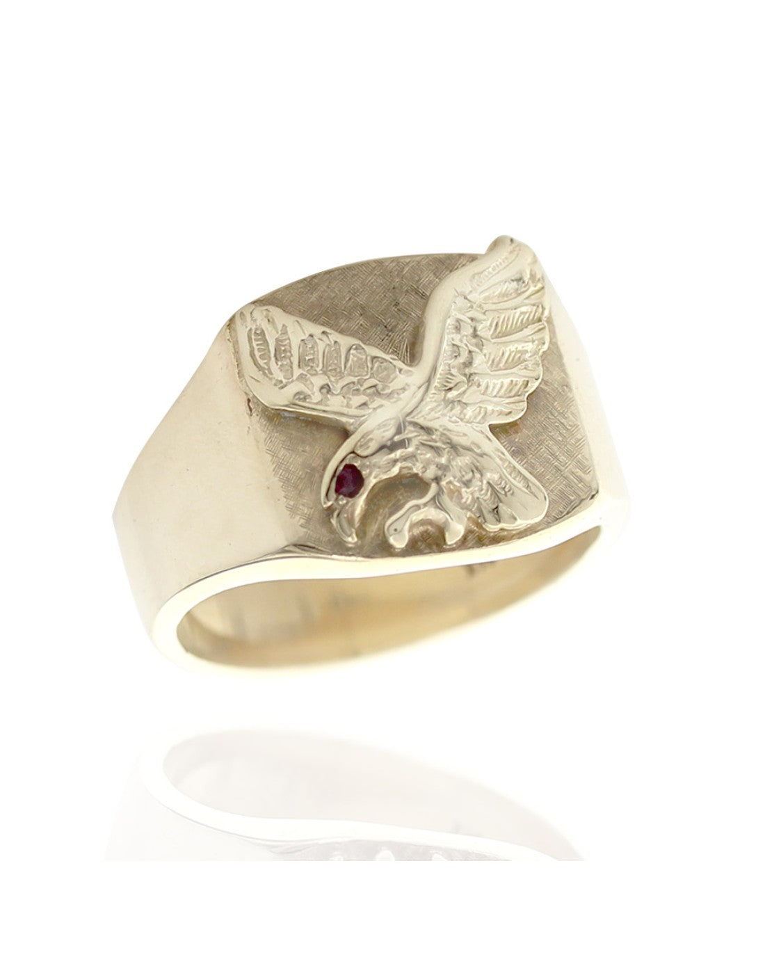 Gentlemans 3D Eagle in Flight Ring