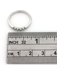 5 Stone Diamond Band Ring