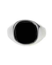 Gentleman's Black Onyx Inlay Ring