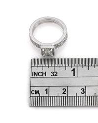 Princess Cut Diamond Solitaire Engagement Ring
