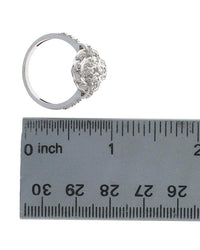 Filigree Diamond Ring in Gold