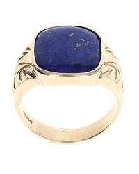 Gentlemans Lapis Tapered Ring