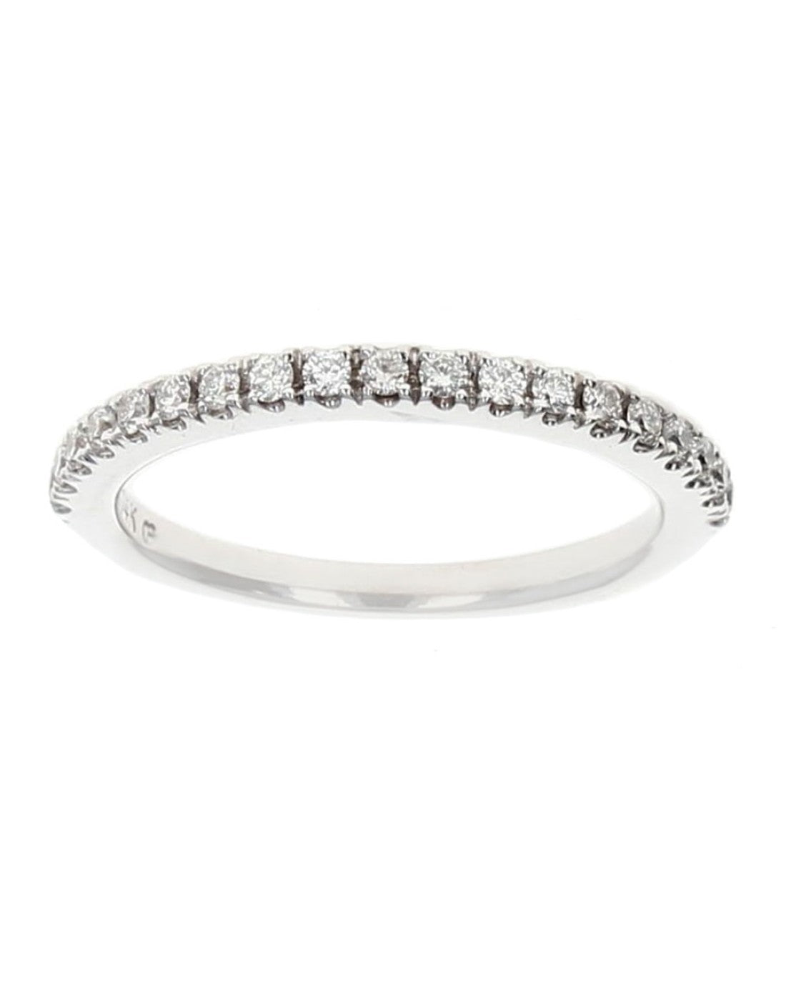 Single Row Diamond Band Ring