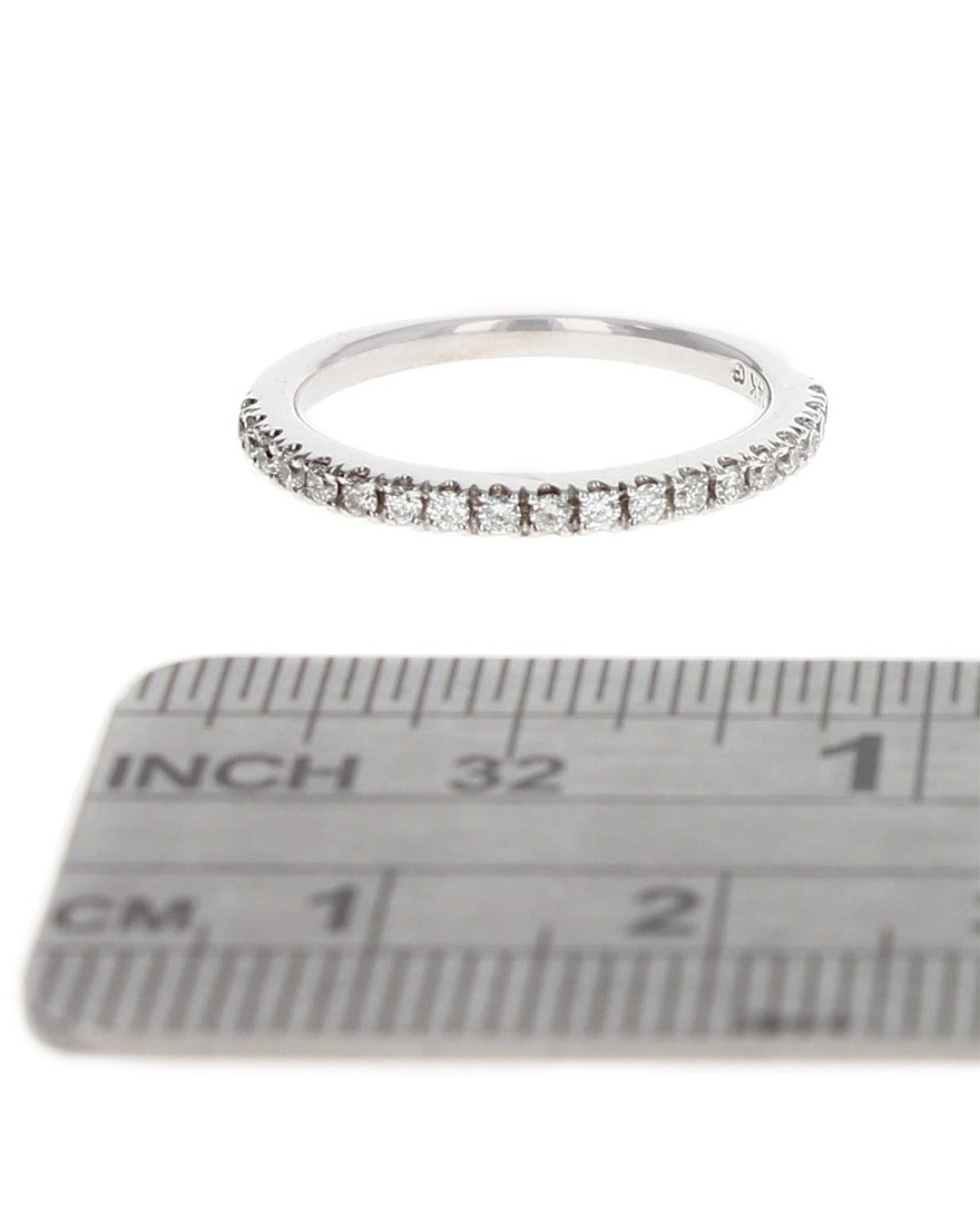 Single Row Diamond Band Ring