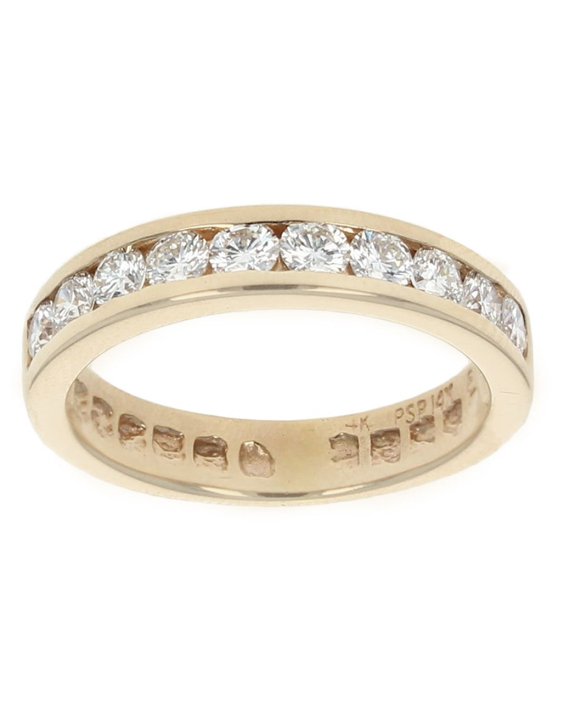 1.00ctw Diamond Band/ Ring in 14K Yellow Gold SZ 7.25