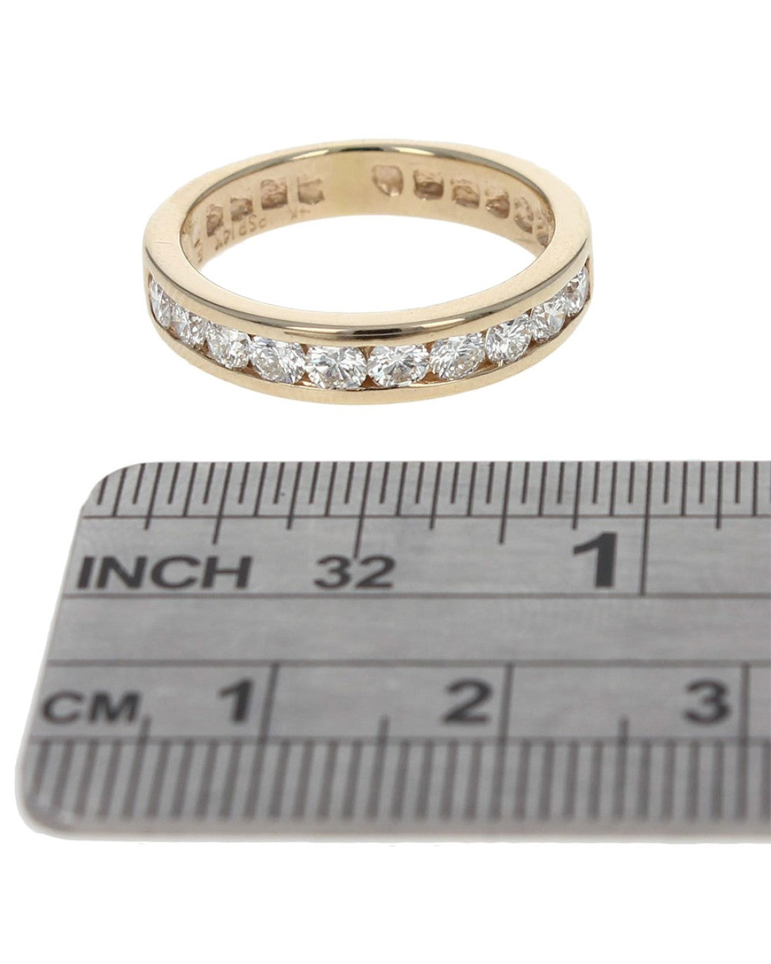 1.00ctw Diamond Band/ Ring in 14K Yellow Gold SZ 7.25