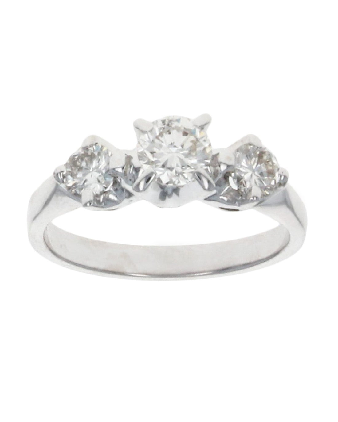 3 Stone Diamond Engagement Ring
