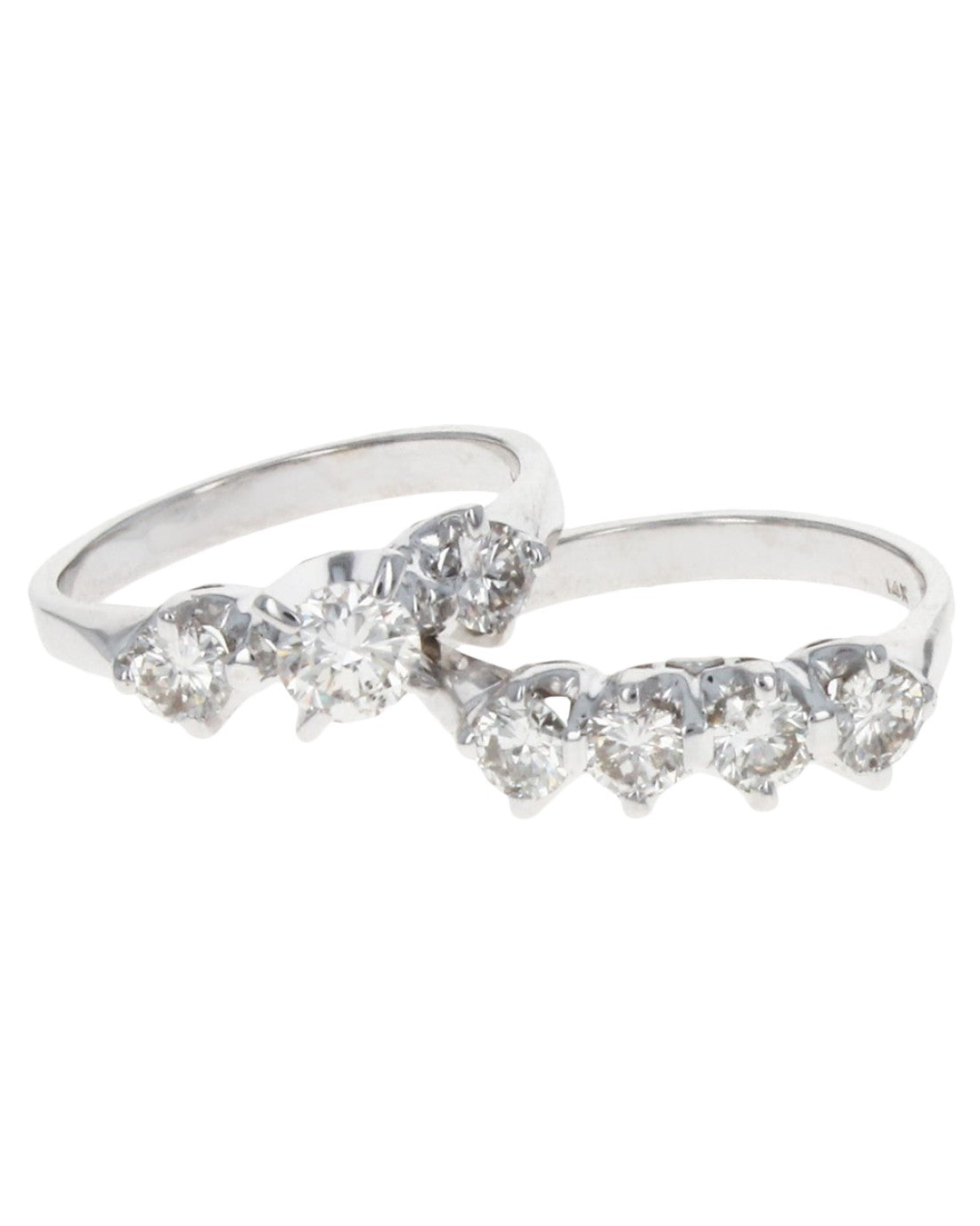 3 Stone Diamond Engagement Ring