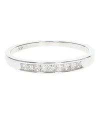Princess Diamond Ring in White Gold