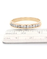 Gentlemans Diamond Wedding Band