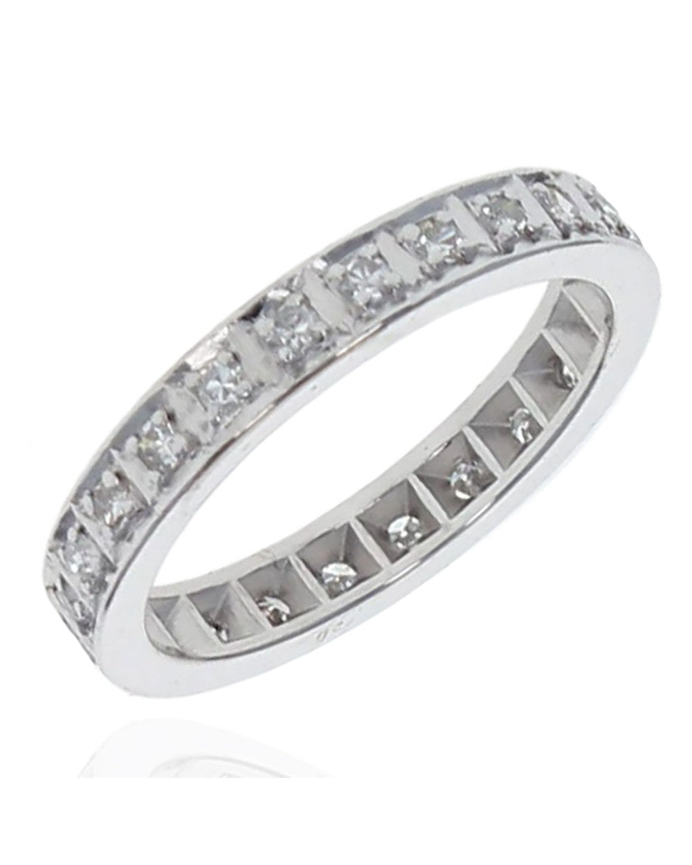 Round Diamond Eternity Band