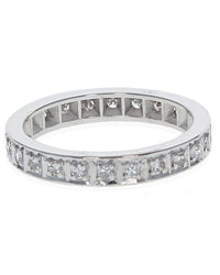 Round Diamond Eternity Band