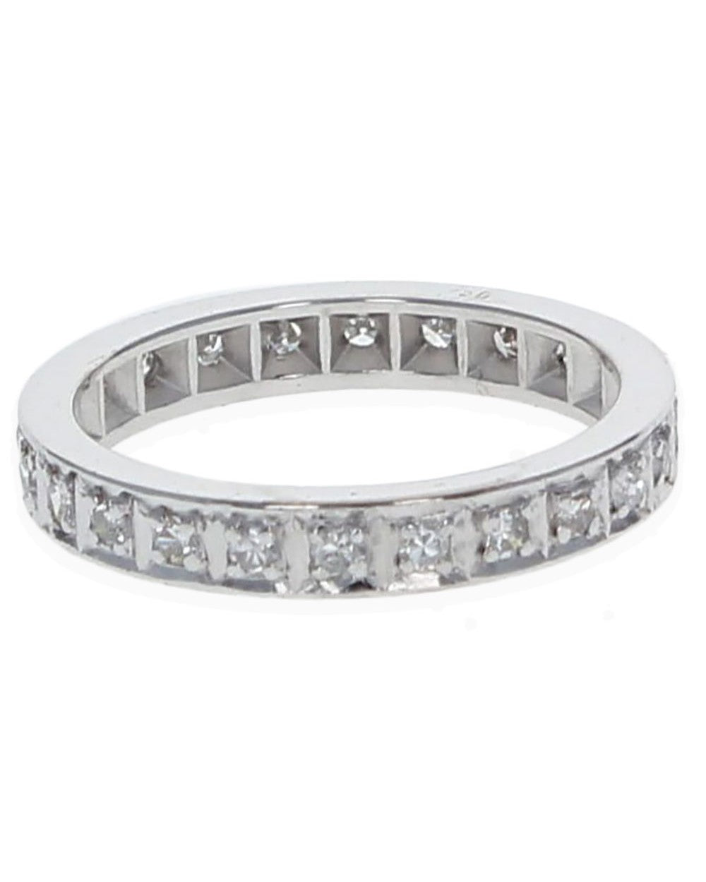 Round Diamond Eternity Band