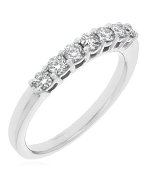 Shared Prong Diamond Ring
