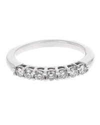Shared Prong Diamond Ring