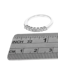 Shared Prong Diamond Ring