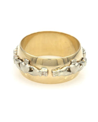 Gentlemans Claddagh Eternity Band