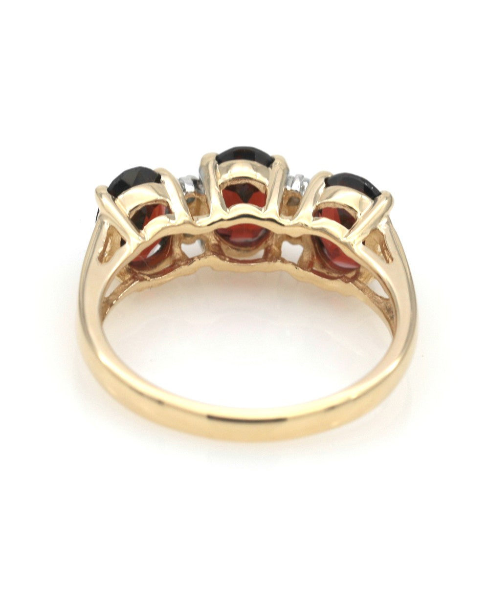 Garnet and Diamond Accent Ring