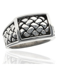 Gentlemans Scott Kay Woven Ring