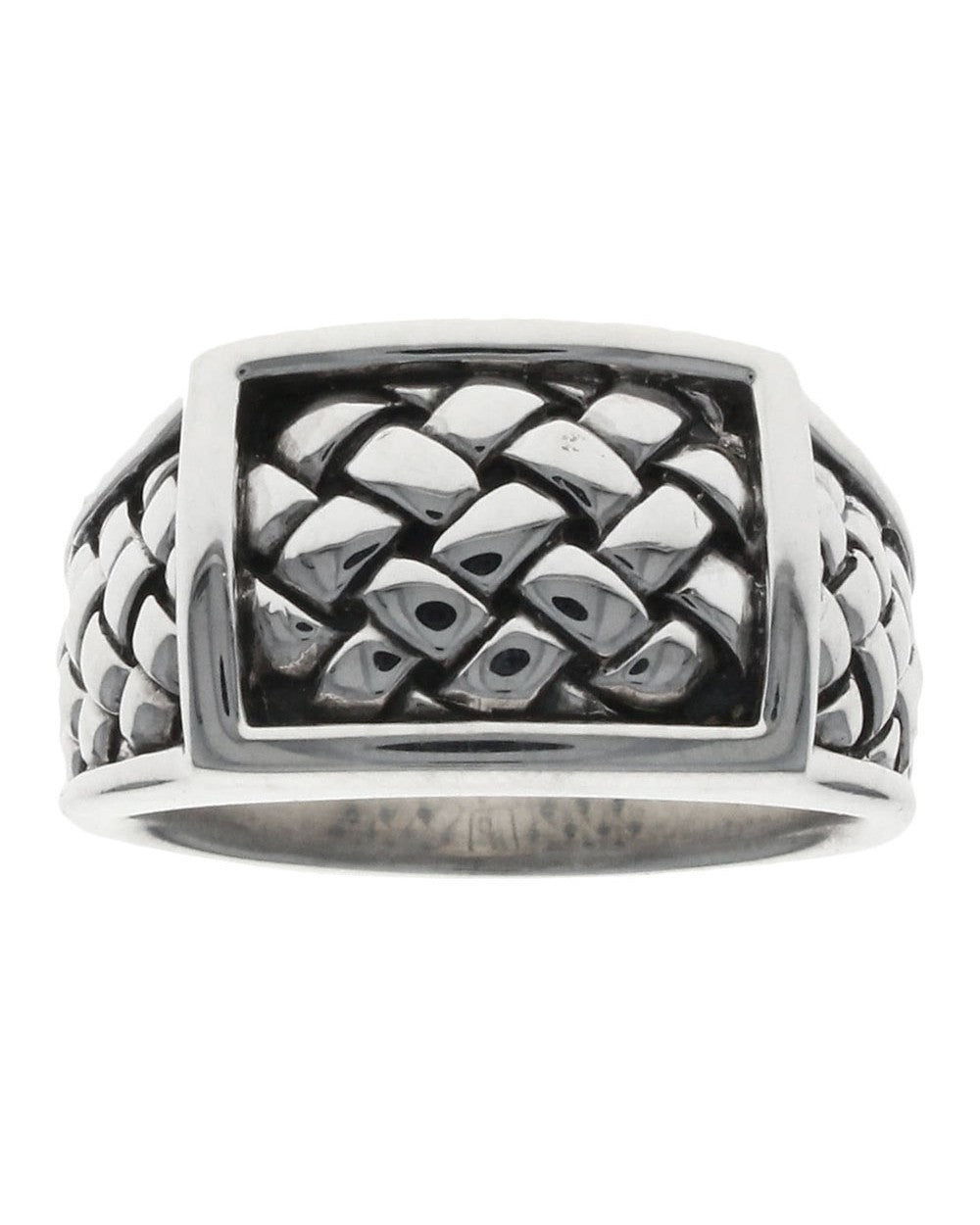 Gentlemans Scott Kay Woven Ring
