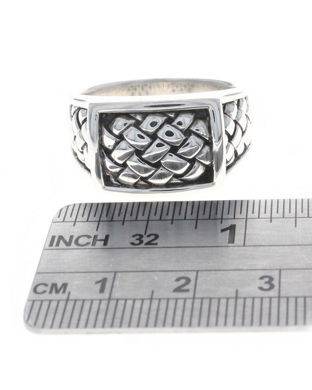 Gentlemans Scott Kay Woven Ring