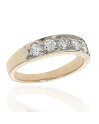 5 Stone Diamond Band