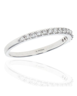 Shared Prong Thin Diamond Band