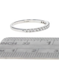 Shared Prong Thin Diamond Band