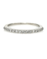 Shared Prong Diamond Thin Band