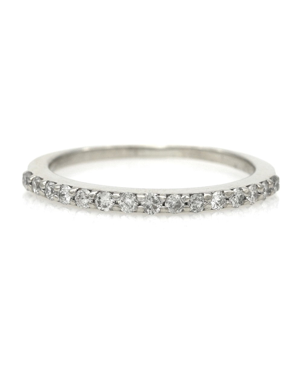 Shared Prong Diamond Thin Band