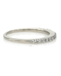 Shared Prong Diamond Thin Band