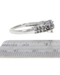 Diamond Star Ring in Platinum