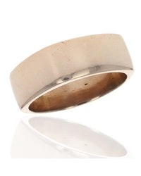 Gentlemans Square Band in Rose Gold