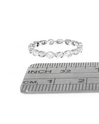 Milgrain Accent Diamond Eternity Band