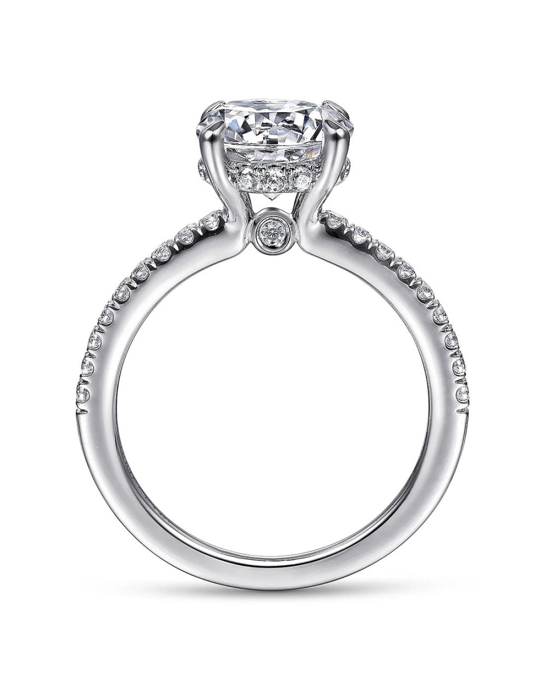 Gabriel & Co. Classic Collection Diamond Engagement Ring