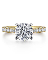 Gabriel & Co. Classic Collection Diamond Engagement Ring