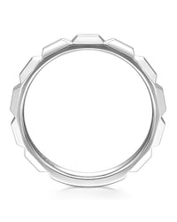 Gabriel & Co. Contemporary Collection Wedge Cut Band