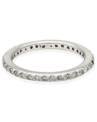 Diamond Eternity Band in White Gold