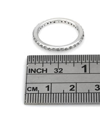 Diamond Eternity Band in White Gold