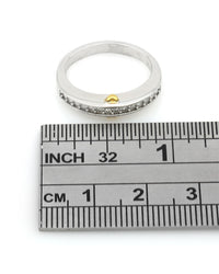 Diamond Milgrain Edge Band