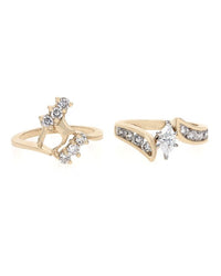 Diamond Wedding Set in Yellow Gold