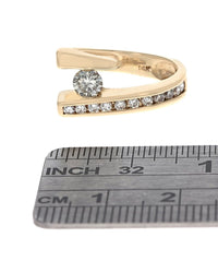Diamond Fashion Ring in Yellow Gold