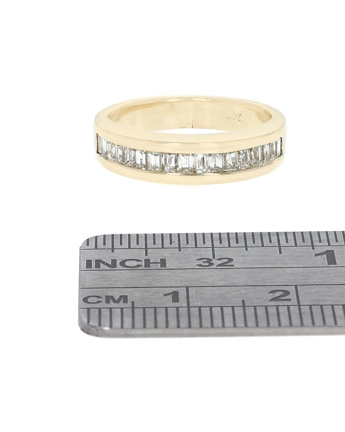 Baguette Diamond Ring in Gold