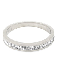 Princess Diamond Band in Gold