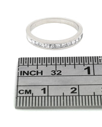 Princess Diamond Band in Gold
