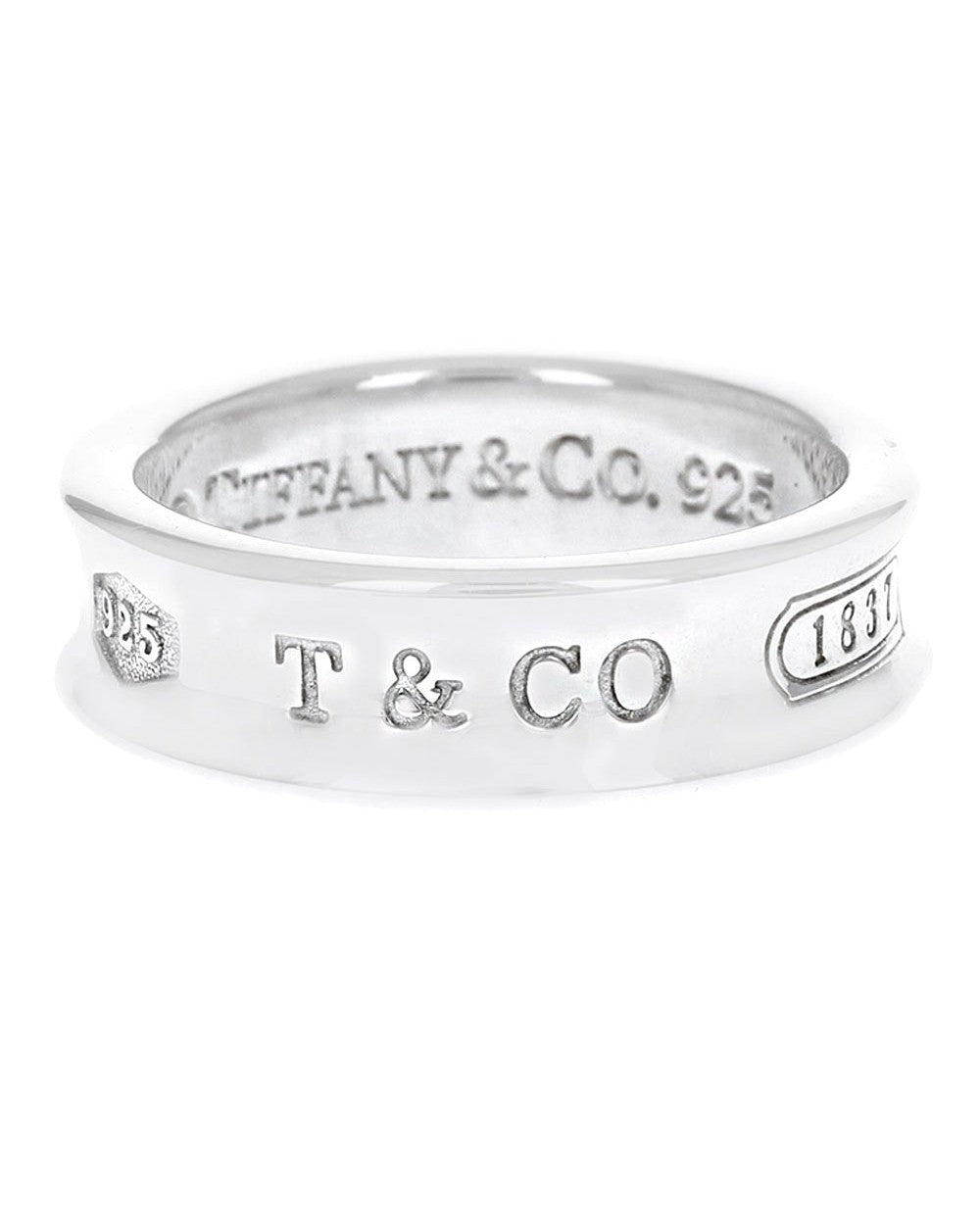 1837 Concave Band in Sterling Silver