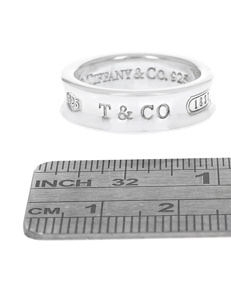 1837 Concave Band in Sterling Silver