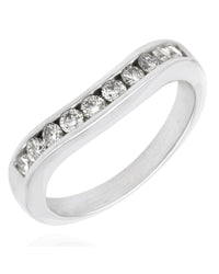 Channel Set Diamond Guard Ring