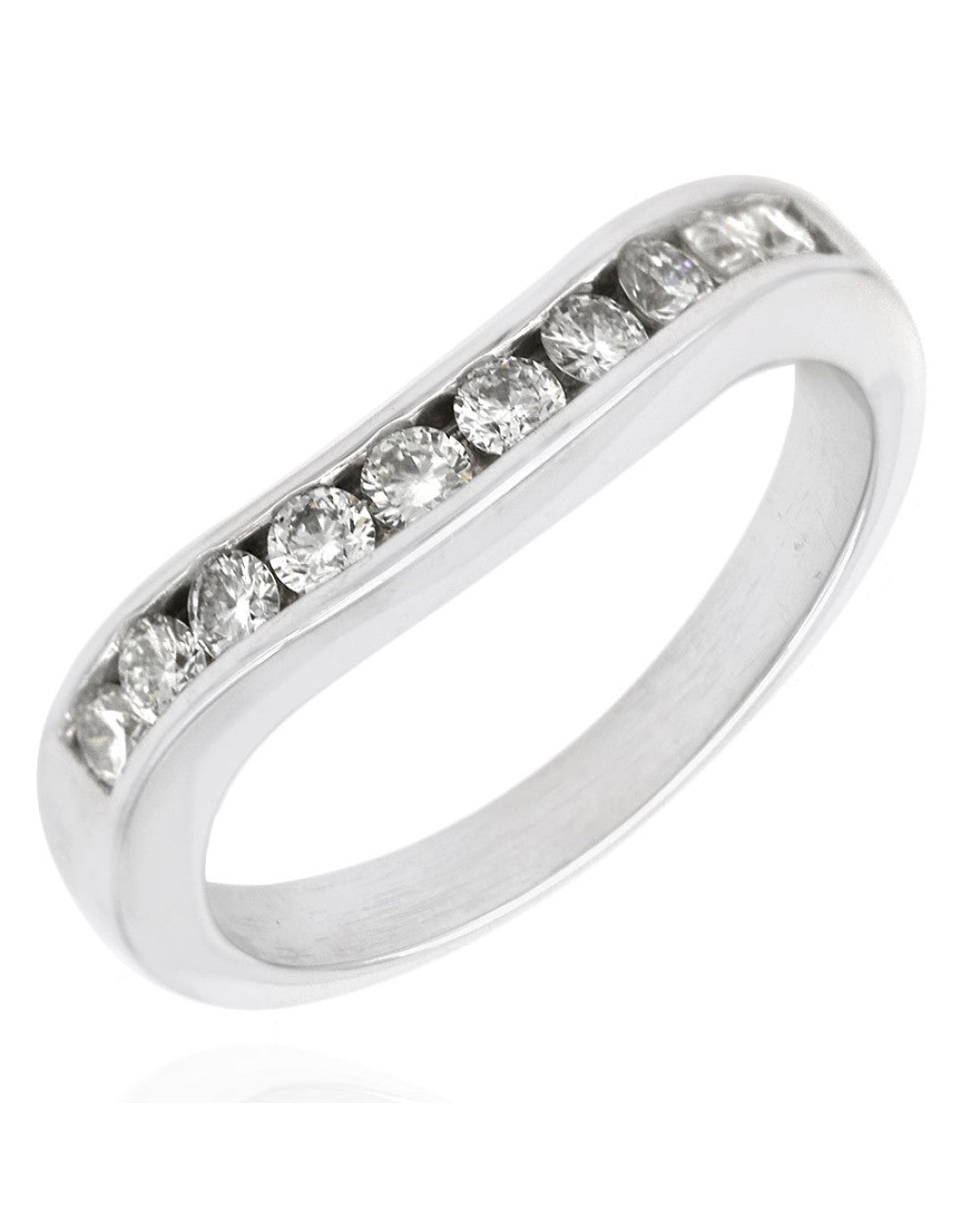 Channel Set Diamond Guard Ring